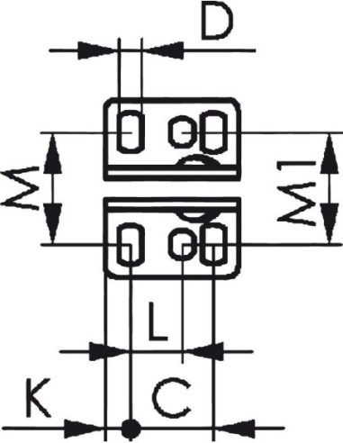 Brida vertical 6800 tam.1AMF
