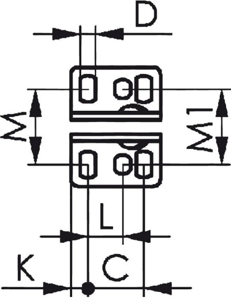 Brida vertical 6800 tam.3AMF