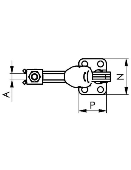 Brida vertical 6800 tam.5AMF