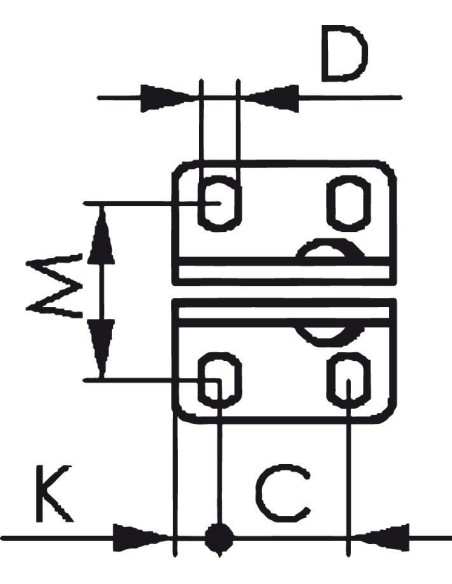 Brida vertical 6800 tam.5AMF