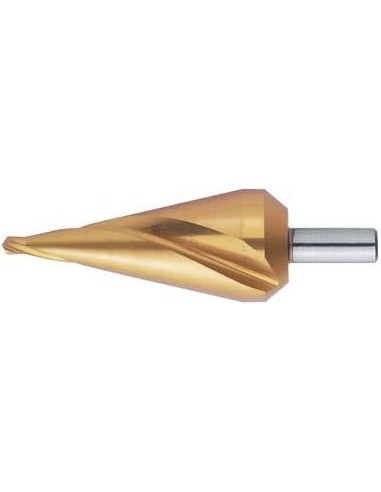 Jgo brocas cónicas para chapa HSS TiN 5-20mm