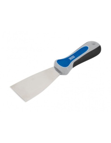Alyco 196430 espátula flexible acero al carbono con mango bimaterial