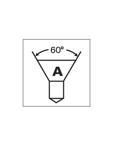 Broca de centrar DIN333 HSS forma A 1,25mm GÜHRING