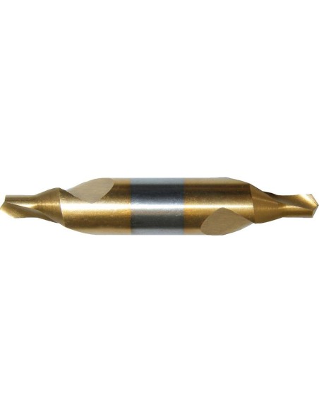 Broca de centrar DIN333 HSS TiN forma A 1,60mm