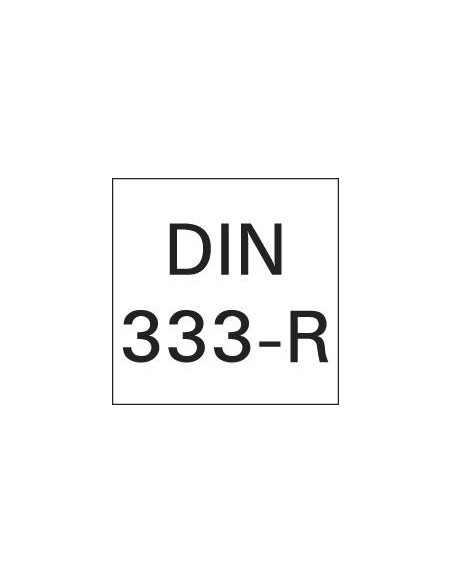 Broca centrar DIN333 HSS Forma R 1,0mm