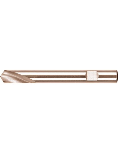 Broca puntear NC DIN1835 HSSCo5 forma B 120grados vástago cilíndrico 12,0mmFORMAT