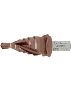 Broca escalonada para vallas de seguridad HSS TiCN 6-18mm EXACT