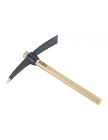 Alyco 198658 alcotana pala - pico con mango de madera