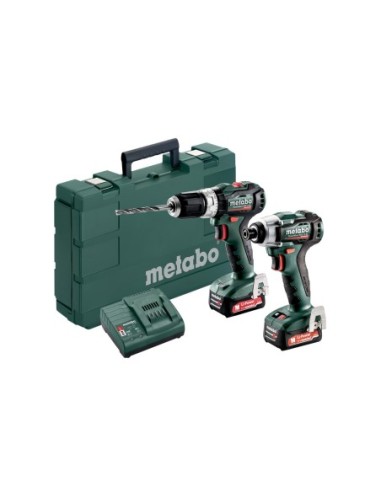 Combo Set 2.7.5 12 V BL Máquinas de batería en el juego/Maletín profesional PowerMaxx SB 12 BL + PowerMaxx SSD 12 BL