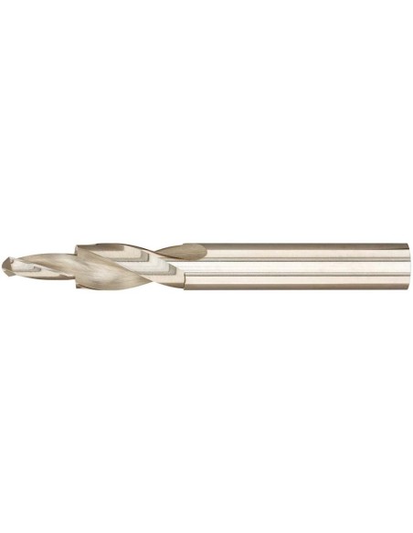 Broca escalonada HSS agujero pasante 180grados M5