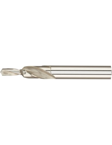 Broca escalonada HSS Agujero pasante 90grados M10