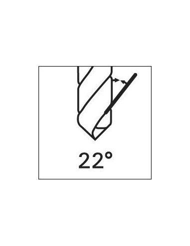 Broca escariar DIN343 HSSvástago CM3 29,70mm GÜHRING