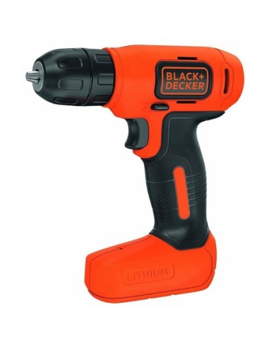 BDCD8GPA-QW - Taladro Atornillador Ultra Compacto 7,2V 1,5Ah Litio con 10 accesorios, flexómetro y bolsa de transporte