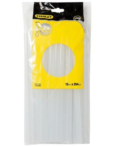 Barras transparentes 1kg 12mm x 254mm