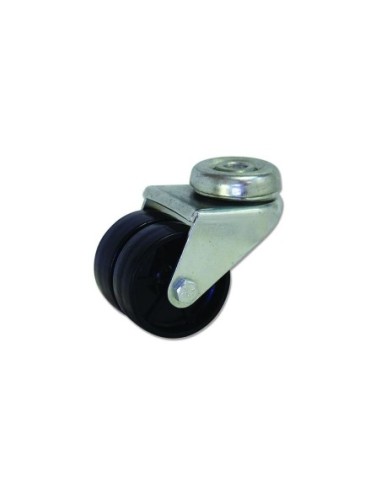 BDTG: Rotantes modelo B - Rueda doble D - Sujeción por tornillo M-10 T - Giratorios G | 29-210 BDTG2 075 PLL2