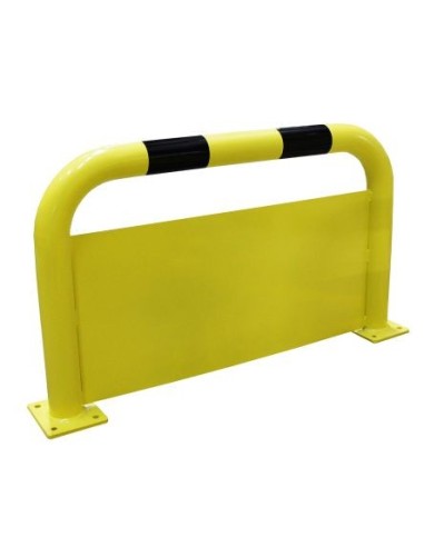 BARRERA PROTECCIÓN BARP6010NJ C/CHAPA ANTIGOLPES - NEGRO/AMARILLO Ø76mm