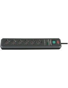 Base de tomas múltiples Secure-Tec con protección contra subidas de tensión