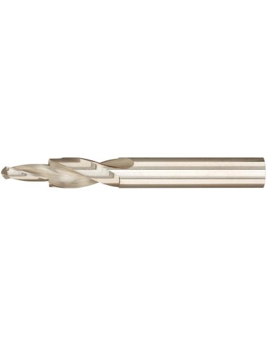 Broca escalonada HSS agujero pasante 180grados M8