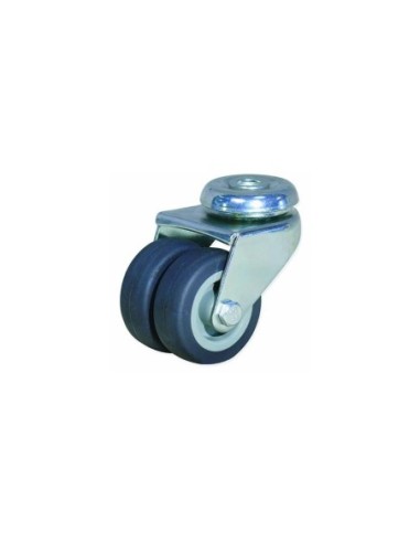 BDTG: Rotantes modelo B - Rueda doble D - Sujeción por tornillo M-10 T - Giratorios G | 29-214 BDTG2 075 PCL2