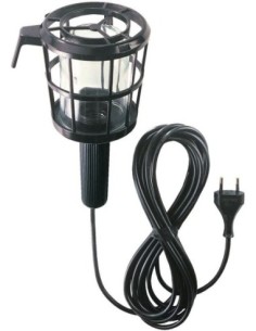 Aplique lámpara de taller con clavija europea (60W) 2