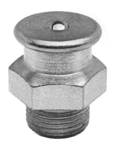 ENGRASADOR HIDRÁULICO MT-157, CABEZA PLANA REDONDA Ø 22 MM, ROSCA GAS (BSP), 1/4 (x 19)