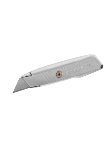 Cuchillo hoja fija Interlock metálico ligero