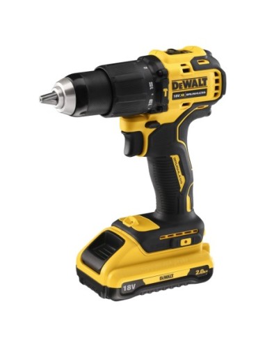 DCD709D2T-QW - Taladro Percutor sin escobillas XR 18V Li-Ion 2,0Ah