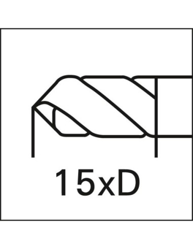 Brocas espirales MDI 6,9mm 15xD rfr i HA SUPRAFORMAT GT