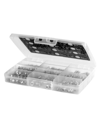 KIT 140 ENGRASADORES HIDRÁULICOS DE ACERO, FORMA RECTA + FORMA 45° + FORMA 90°