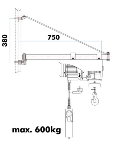 Brazo para ESZ | SA600750 Holzmann