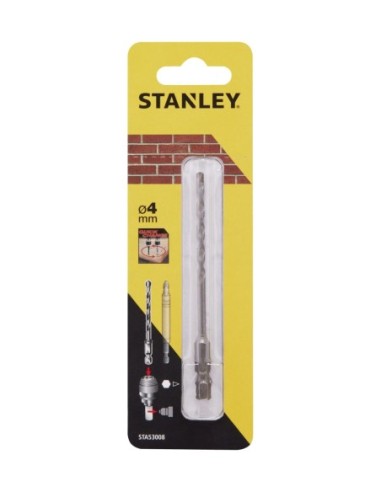 Broca para piedra ø 4mm. Eje hexagonal