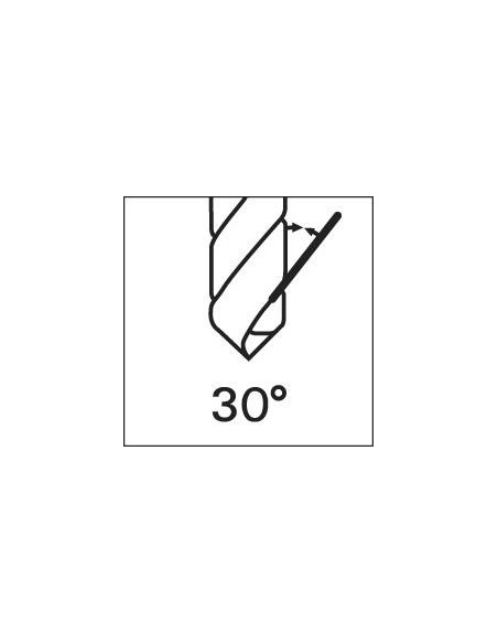 Broca espiral MDI SUPRA vástago HB refrigeración interior 6xD 8,90mm