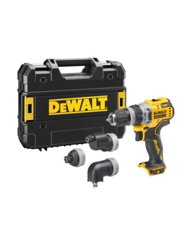 DCD703NT-XJ Taladro Atornillador Multi Cabezal sin escobillas XR 12V sin batería/cargador