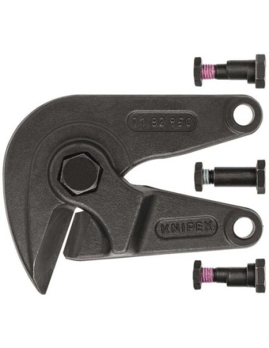 Cabezal de corte de recambio para 71 82 950 incluye tornillos KNIPEX 71 89 950