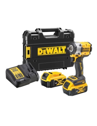 DCF921P2T-QW Llave Impacto sin escobillas XR 18V Li-Ion 5Ah 1/2 con anillo de retención