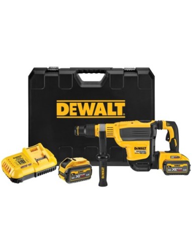 DCH614X2-QW - Martillo sin escobillas XR FLEXVOLT 54V Li-Ion 9Ah SDS-Max 45mm