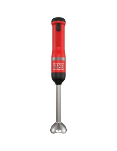 BCKM1016KSR-QW Batidora de mano Kitchen wand sin cable de BLACK+DECKER color rojo. Multiherramienta recargable 6 en 1.
