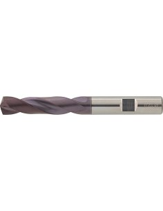 Broca espiral MDI TiALN tipo UNI vástago HB 3xD 5mm FORTIS