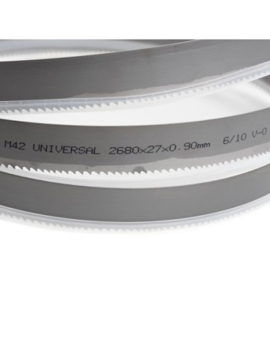 Hoja de sierra metal M42 2750x27x0,9mm | BS320TOPNIRO_6/10 Holzmann