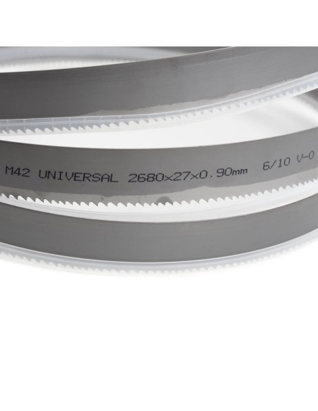 Hoja de sierra metal M42 2750x27x0,9mm | BS320TOPNIRO_6/10 Holzmann