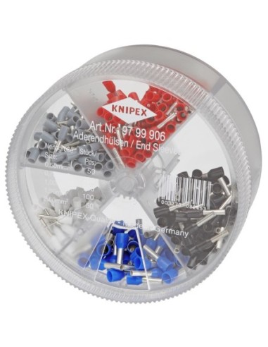Cajas de surtidos con punteras huecas aisladas KNIPEX 97 99 906