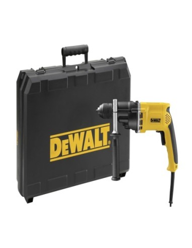 DWD522KS-QS - Taladro percutor 950W - Electrónico 2 velocidades 13mm portabrocas auto, embrague + maletín