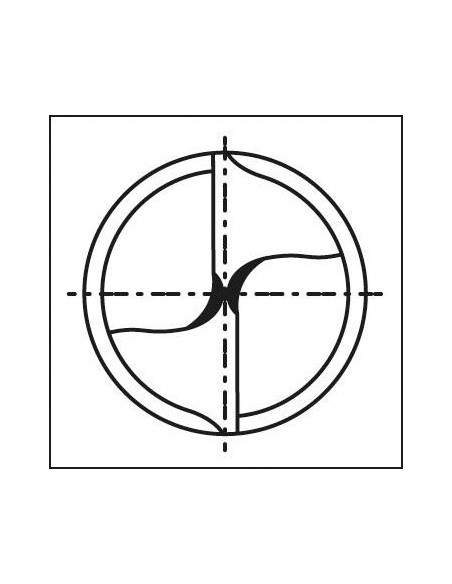 Broca espiral SL WN MDI refrigeración interior FIRE vástago 6537HE 3xD 3,30mm GÜHRING