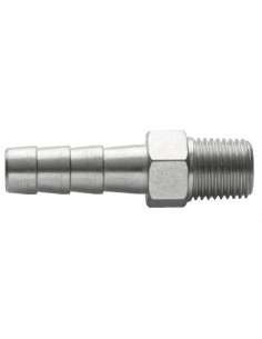 ADAPTADOR PARA AIRE, 3/8 BSPT (M) - ESPIGA 13 MM