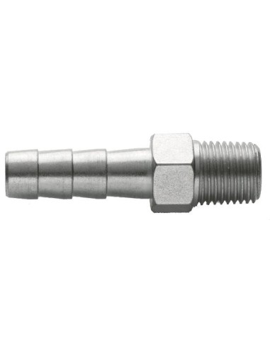 ADAPTADOR PARA AIRE, 1/4 BSPT (M) - ESPIGA 10 MM