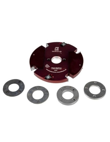 Cabezal para ranurar extensible 160-2 | VN160-2(14-28) Holzmann