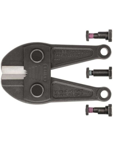Cabezal de corte de recambio para 71 72 610 incluye tornillos KNIPEX 71 79 610