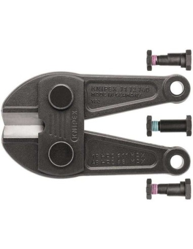 Cabezal de corte de recambio para 71 72 760 incluye tornillos KNIPEX 71 79 760