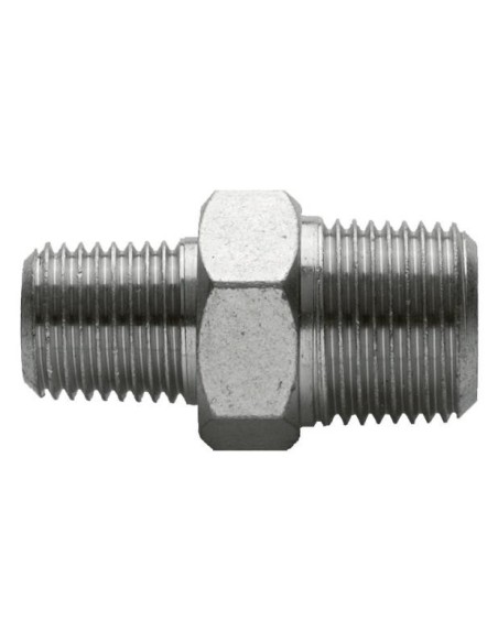ADAPTADOR PARA AIRE, 1/4 BSPT (M) - 3/8 BSPT (M)