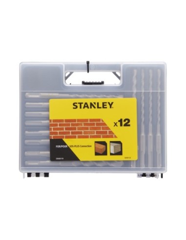 Cassette con 12 brocas SDS-Plus (160 mm)